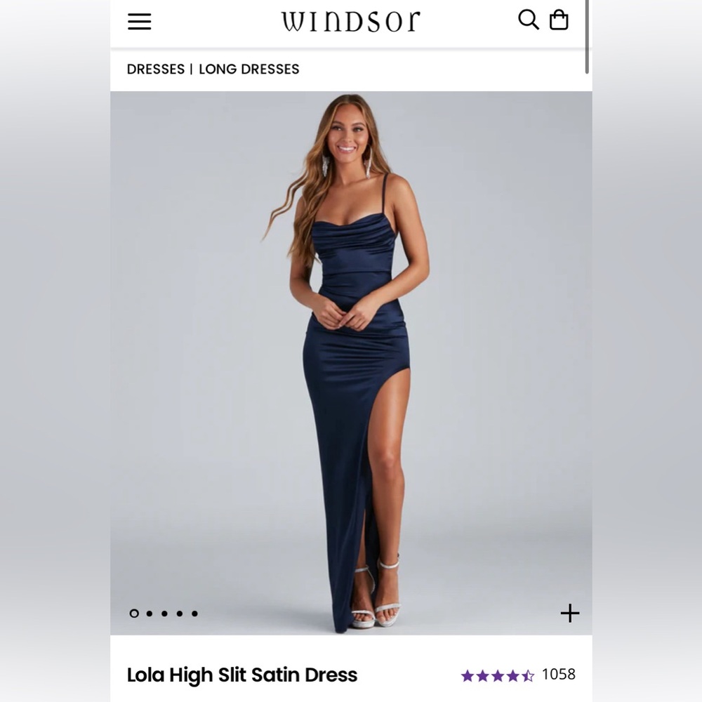 Windsor High Slit Dress
